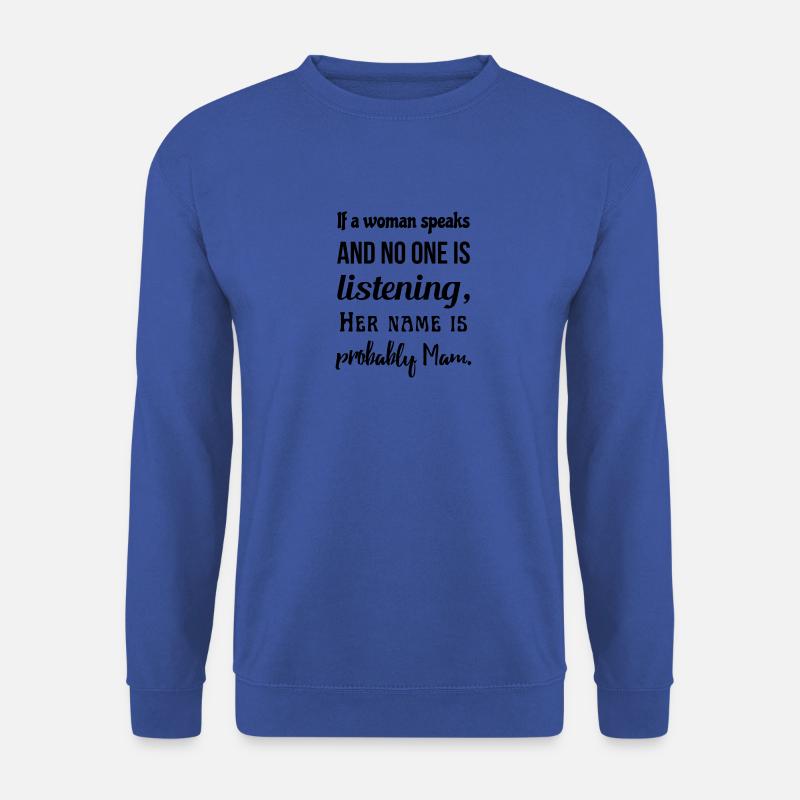 Lustige Mama - Unisex Pullover - Royalblau