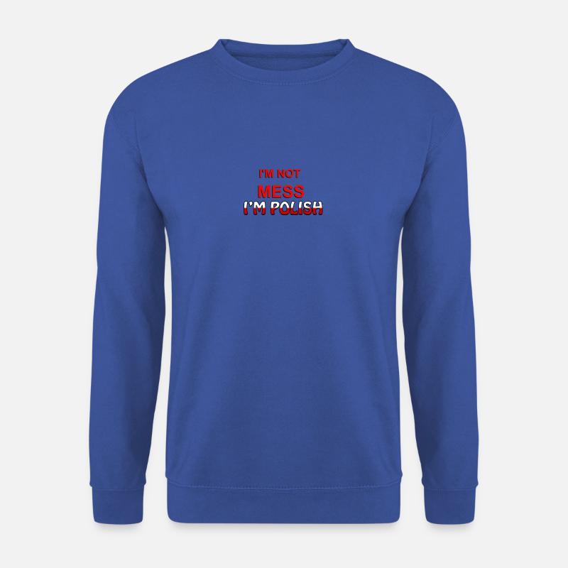 Polnisch - Unisex Pullover - Royalblau