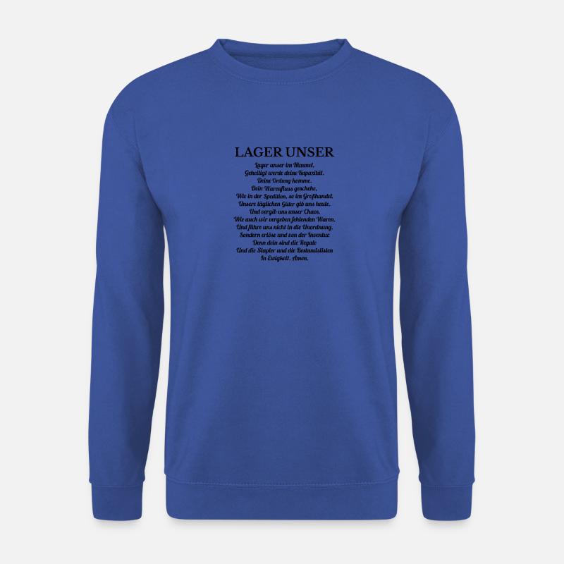 LAGER UNSER Shirt · lustige Sprüche · Geschenk - Unisex Pullover - Royalblau