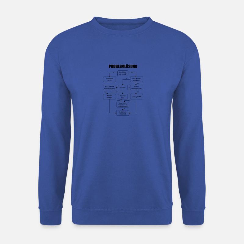 Problemlösung Es Gibt Kein Problem Statement - Unisex Pullover - Royalblau