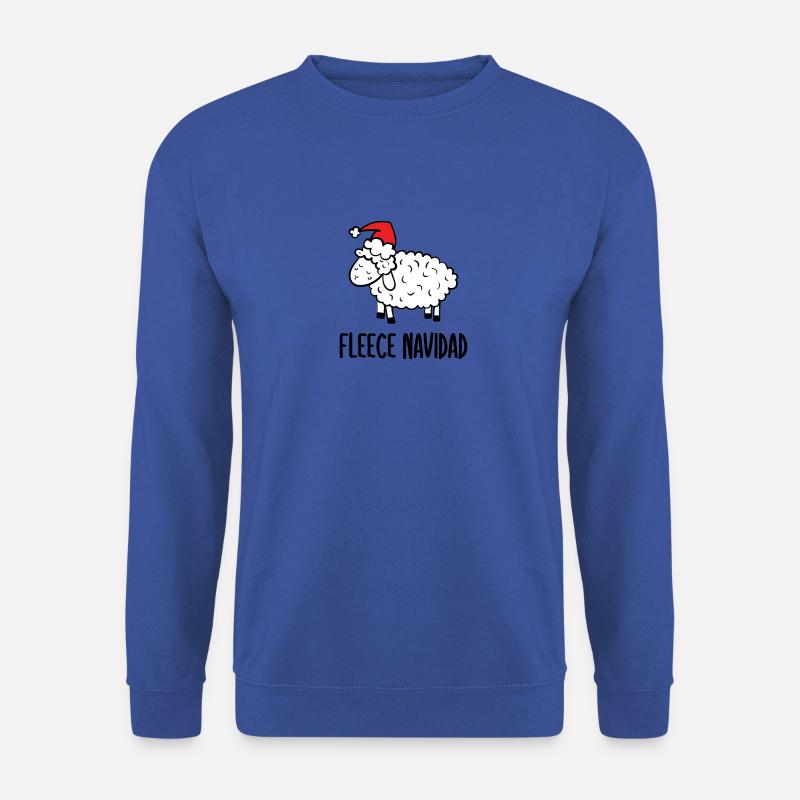 FLEECE NAVIDAD GESCHENKIDEE - Unisex Pullover - Royalblau