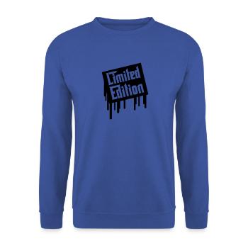 édition limitée 1 - Sweat-shirt Unisexe - bleu royal - Devant - Alina (178cm) & Michal (187cm)