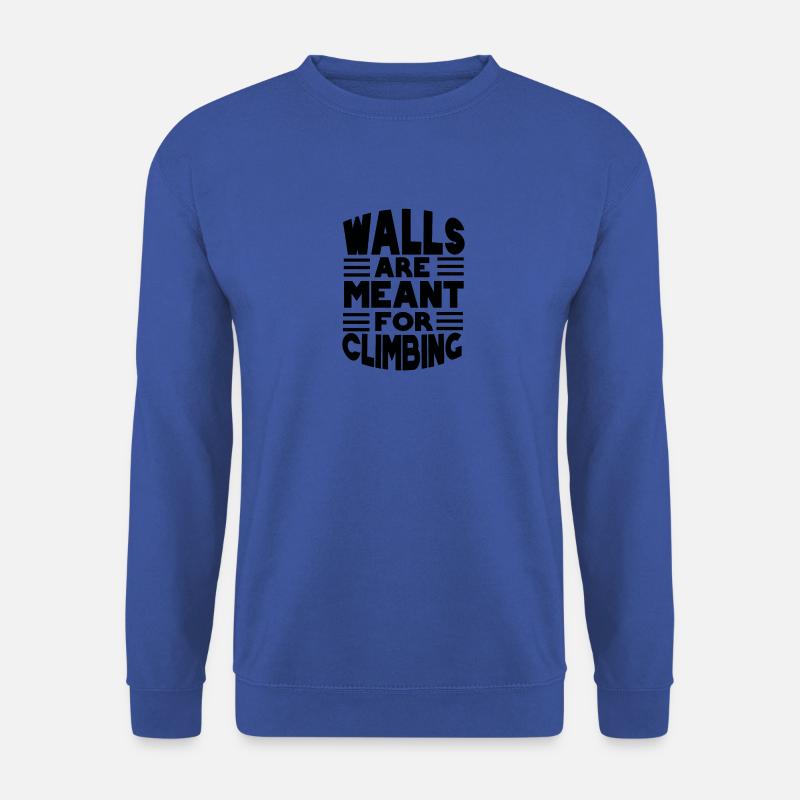 climbing - Unisex Pullover - Royalblau