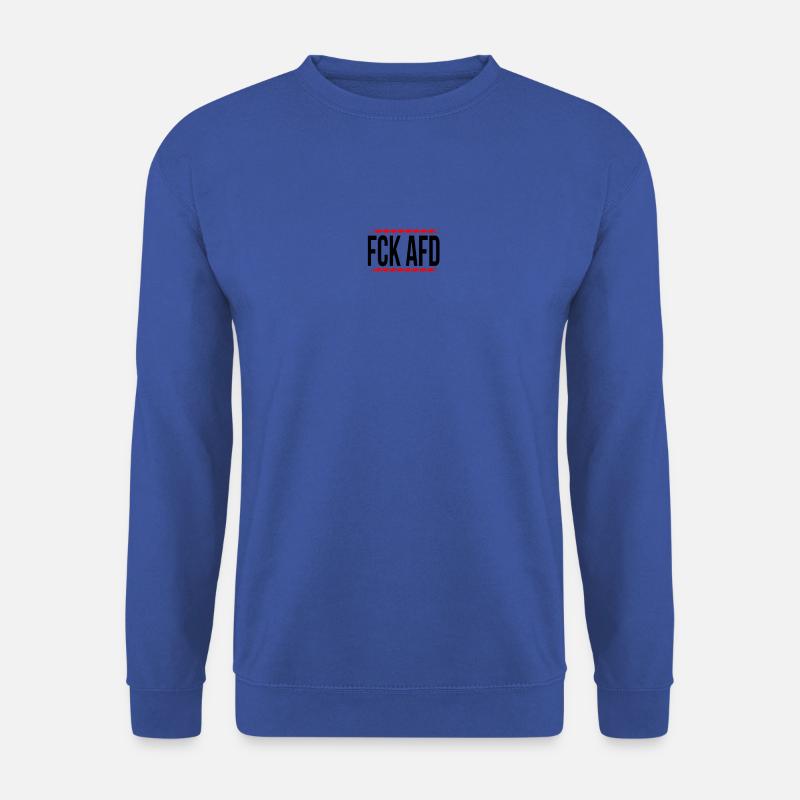 FCK AFD - Unisex Pullover - Royalblau