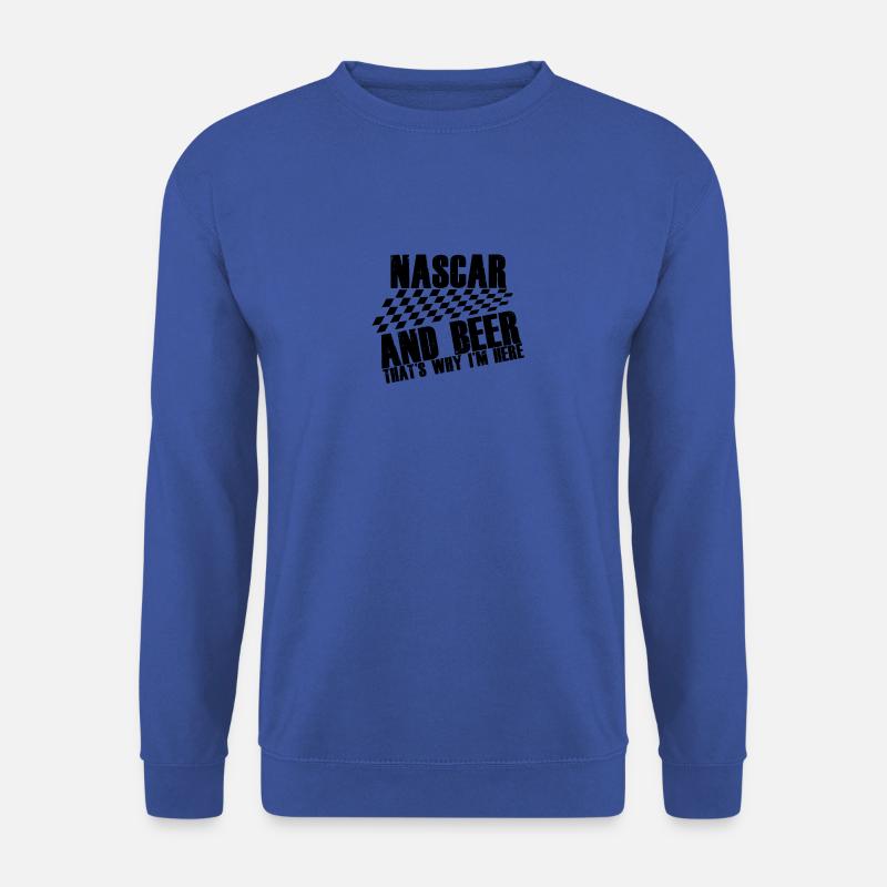 NASCAR AND BEER - Unisex Pullover - Royalblau
