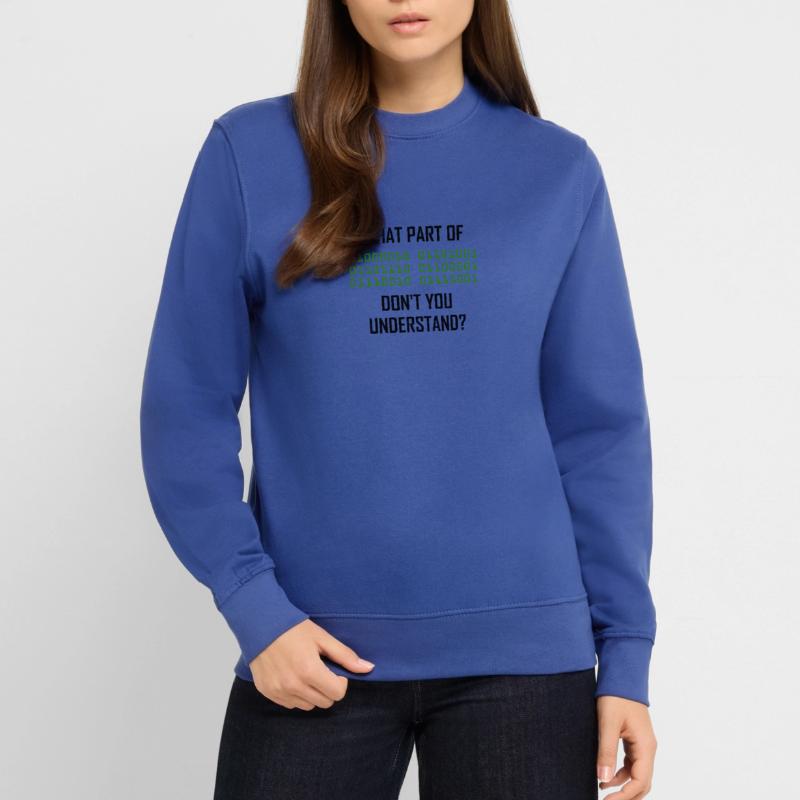 Binary system programmer computer science nerd Unisex Sweatshirt