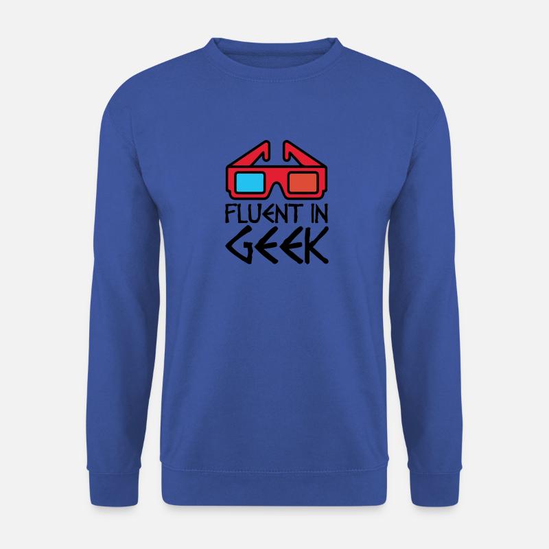 Geek computer nerd - Unisex Sweatshirt - royal blue