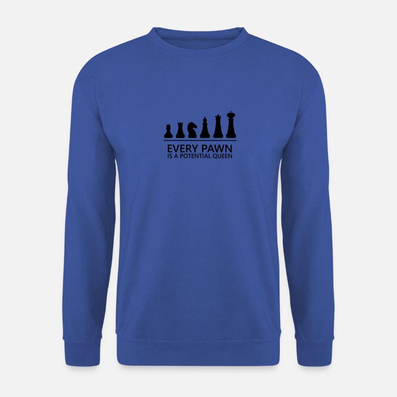Schach Schachspieler Schachclub Geschenk Hobby - Unisex Pullover - Royalblau