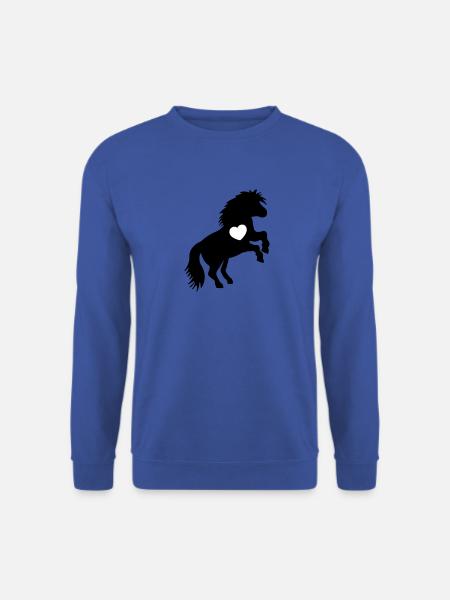 HORSE 8 HEART - Unisex Sweatshirt - royal blue
