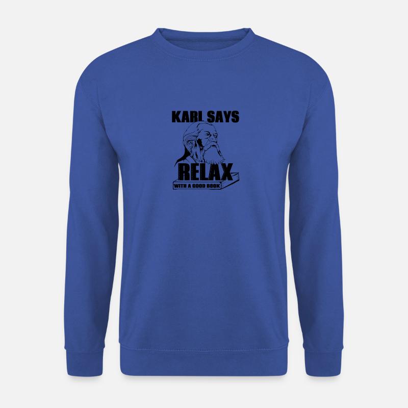 Karl Marx - Unisex Pullover - Royalblau