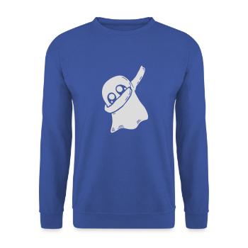 Cool Spirit Dabbing dab - Unisex Sweatshirt - royal blue - Front - Alina (178cm) & Michal (187cm)