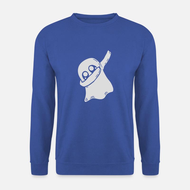 Cool Geist dabbing dab - Unisex Pullover - Royalblau