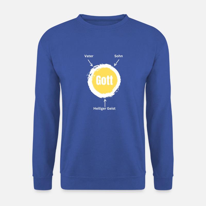 Dreieinigkeit - Unisex Pullover - Royalblau