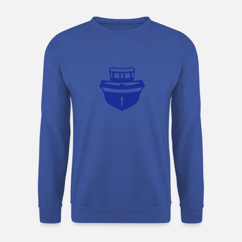 Boot gegenüber 29 - Unisex Pullover - Royalblau