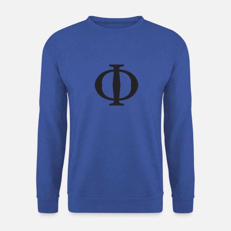 Phi - Unisex Pullover - Royalblau