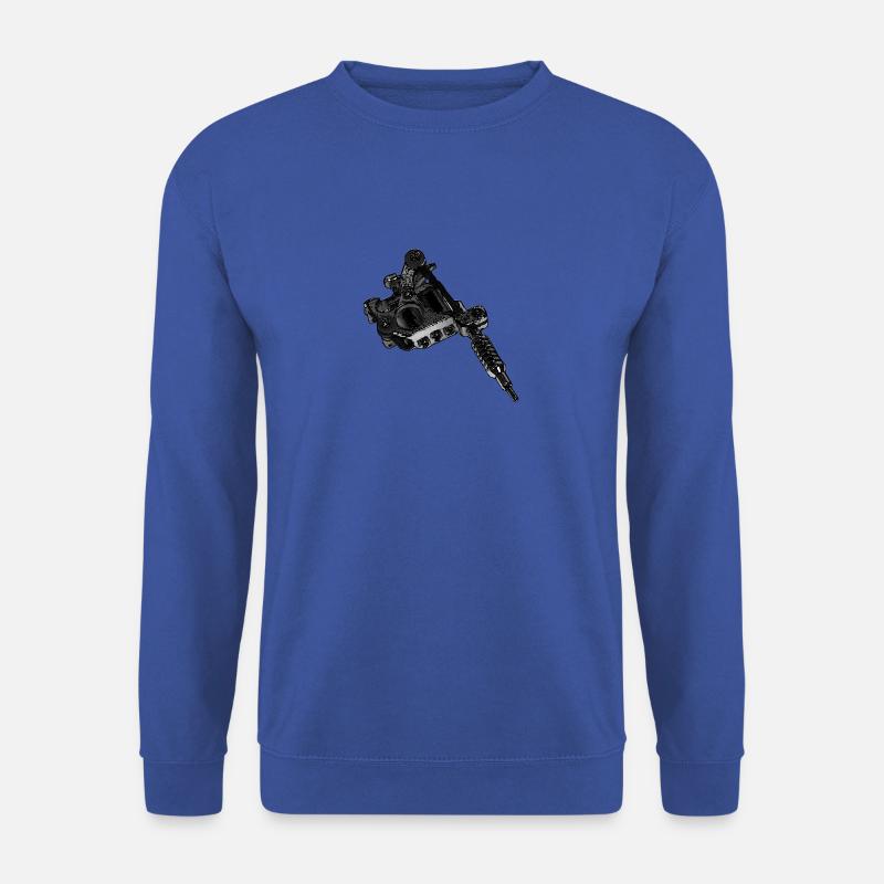 Tattoo Machine - Unisex Pullover - Royalblau