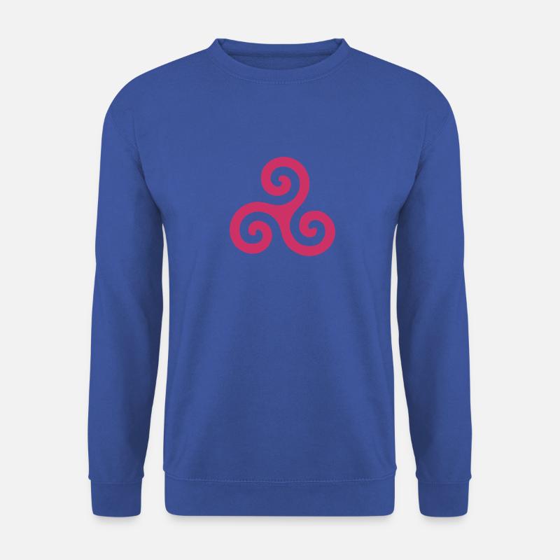 Triskele Magenta - Unisex Pullover - Royalblau