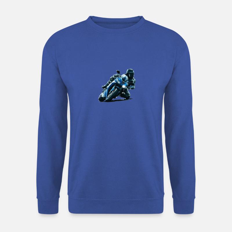 Motorrad - Unisex Pullover - Royalblau