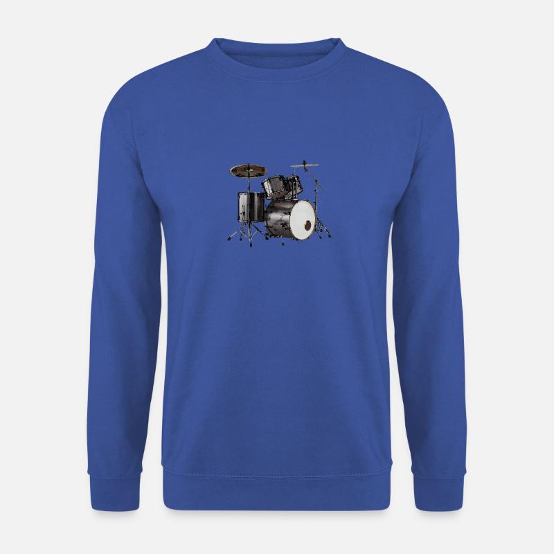 Drums - Unisex Pullover - Royalblau