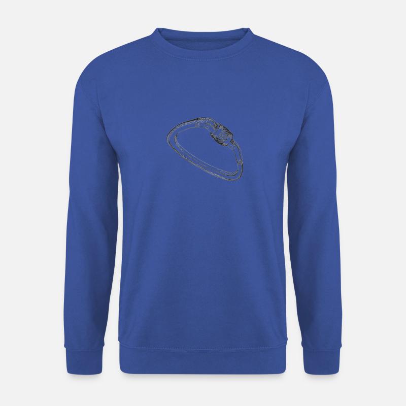 karabiner - Unisex Pullover - Royalblau