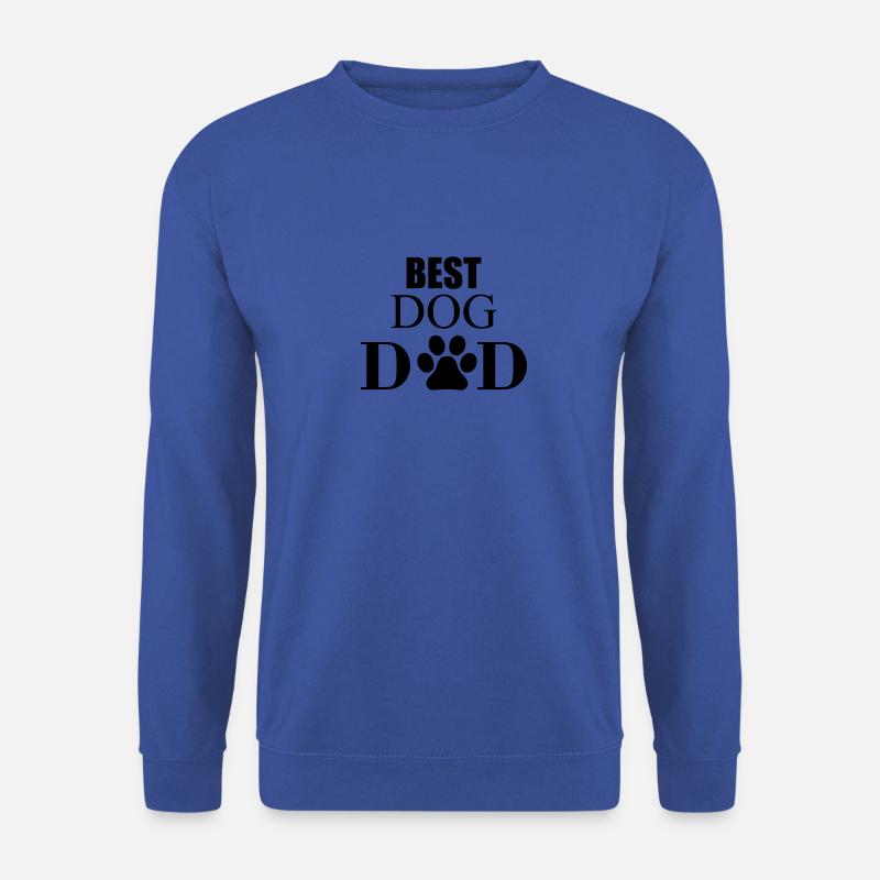 Best Dog Dad - Unisex Pullover - Royalblau