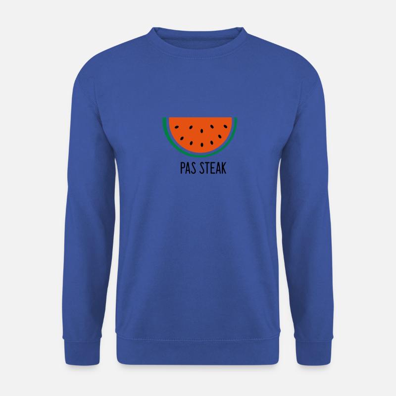 Kein Steak - Unisex Pullover - Royalblau