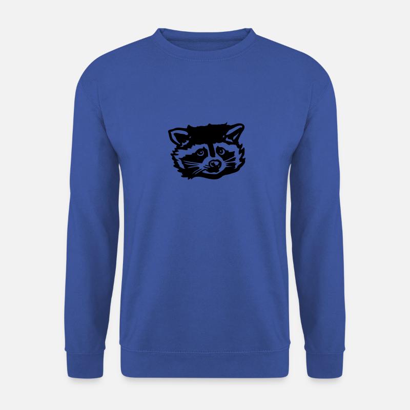 waschbaerkopf - Unisex Pullover - Royalblau