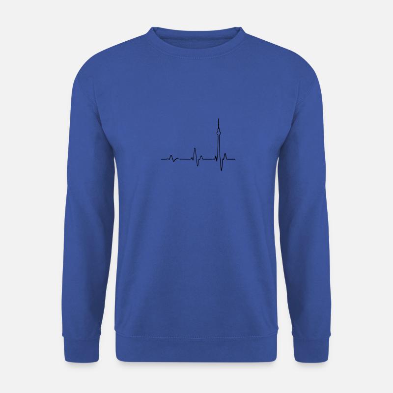 Fernsehturm Berlin Puls - Unisex Pullover - Royalblau