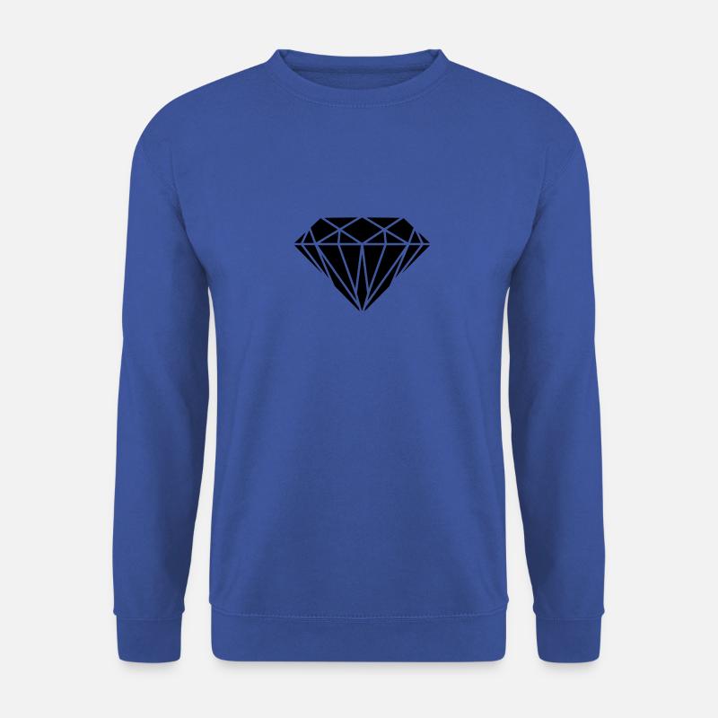 Diamant - Unisex Pullover - Royalblau