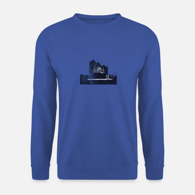 Elbphilharmonie - Unisex Pullover - Royalblau