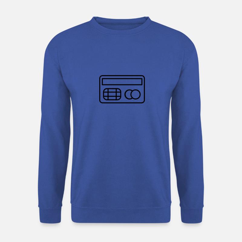 Kreditkarte - Unisex Pullover - Royalblau