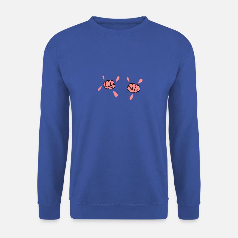 bebe Fäuste fille1 - Unisex Pullover - Royalblau