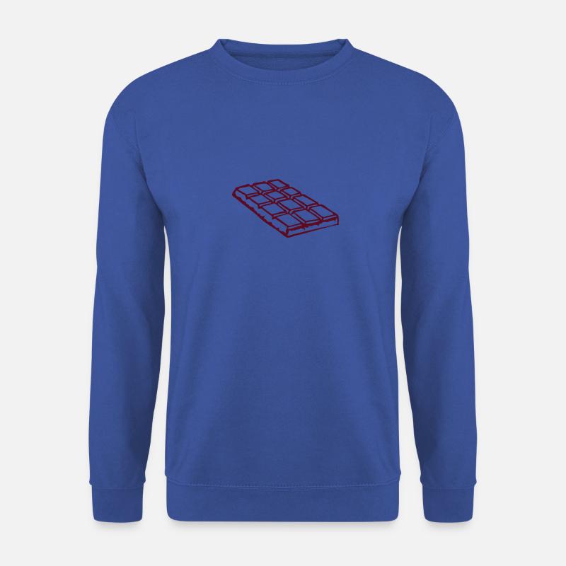Schokolade Tablette 2803 - Unisex Pullover - Royalblau