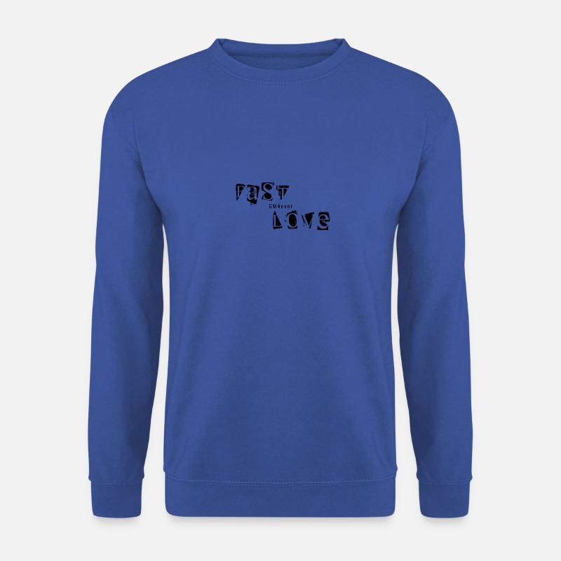 George Michael "FastLove" - GM4ever Geschenk - Unisex Pullover - Royalblau