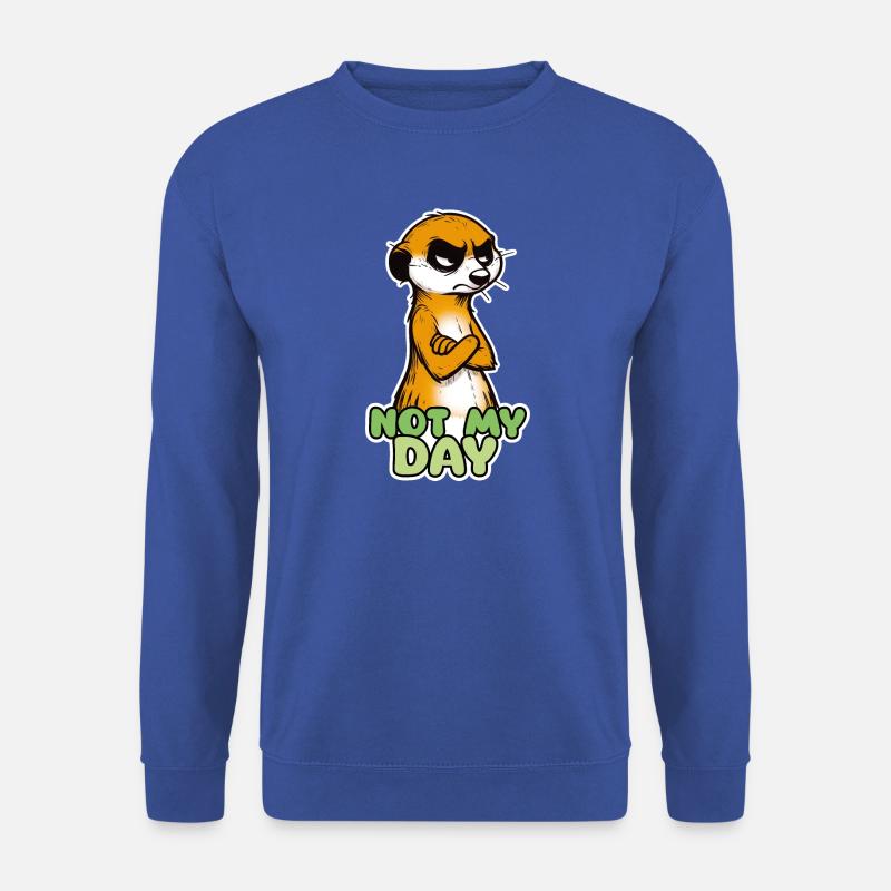 Nicht Dein Tag? Zeig es - mit Lächelgarantie! - Unisex Pullover - Royalblau
