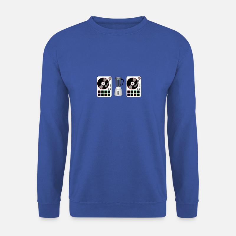 DJ controller with mixer - Unisex Sweatshirt - royal blue
