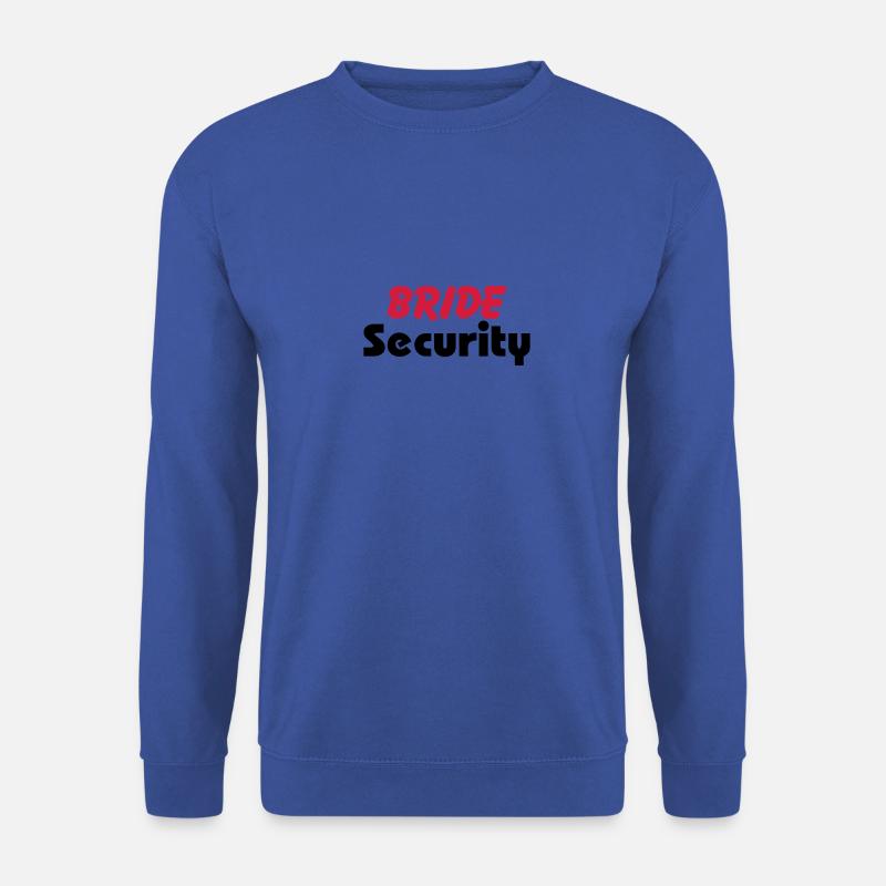 Bride Security - Unisex Pullover - Royalblau