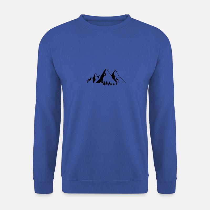 Berg - Unisex Pullover - Royalblau