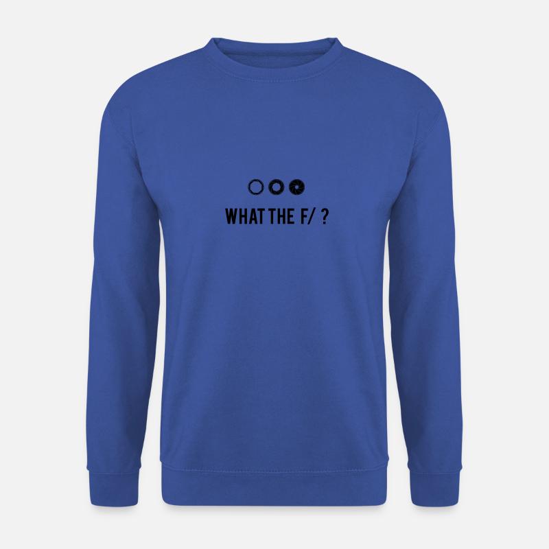 WHAT THE F/? - Unisex Pullover - Royalblau