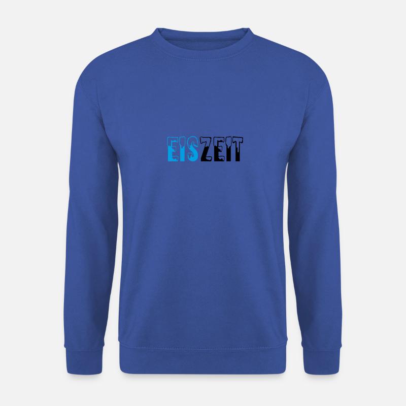 Eiszeit Schriftzug - Unisex Pullover - Royalblau