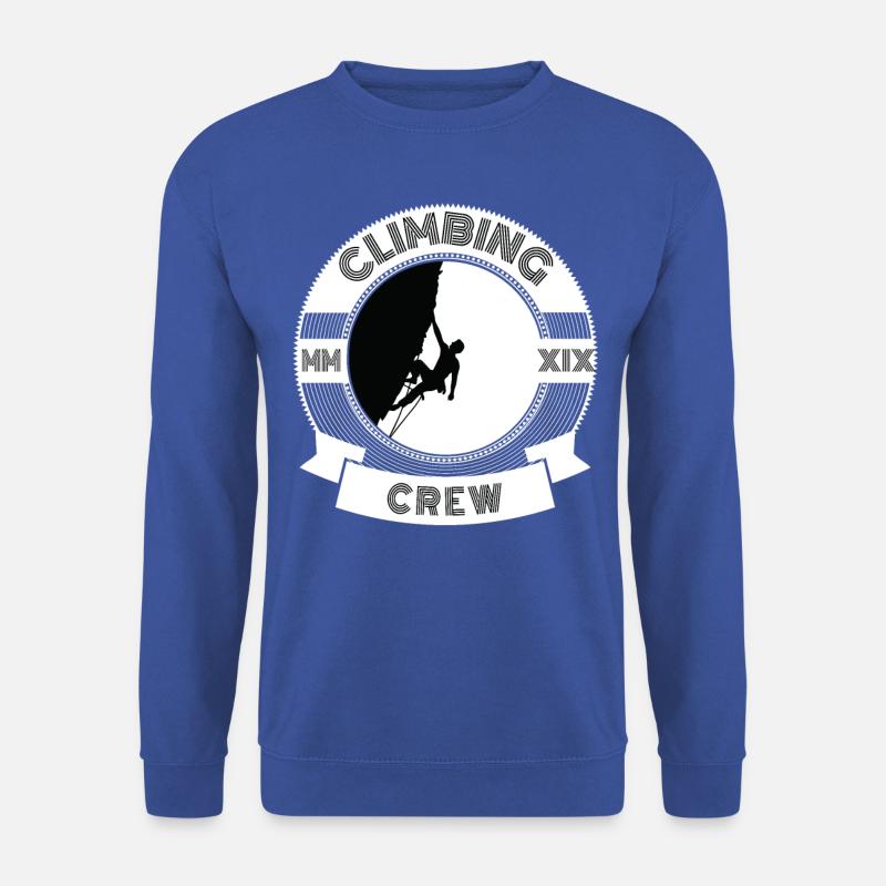 Climbing crew - Unisex Sweatshirt - royal blue