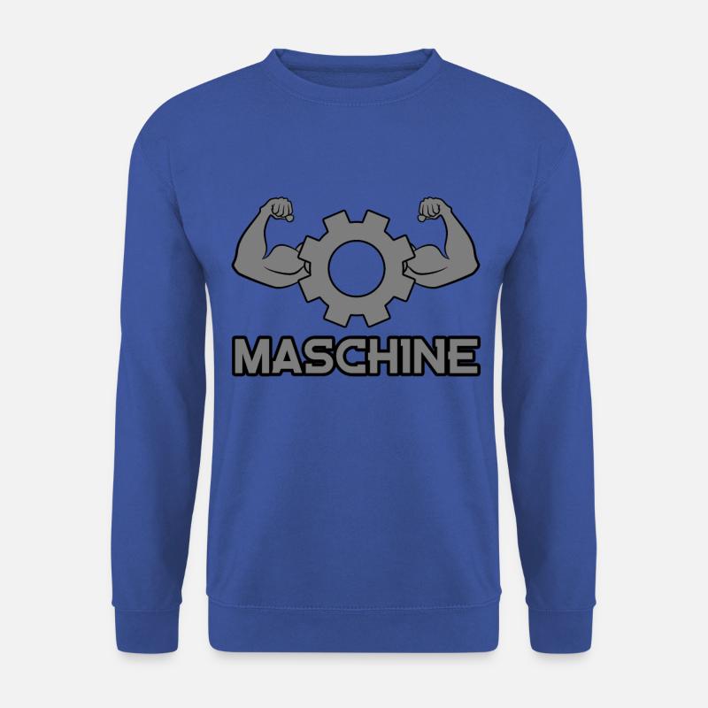 MACHINE - Unisex Sweatshirt - royal blue