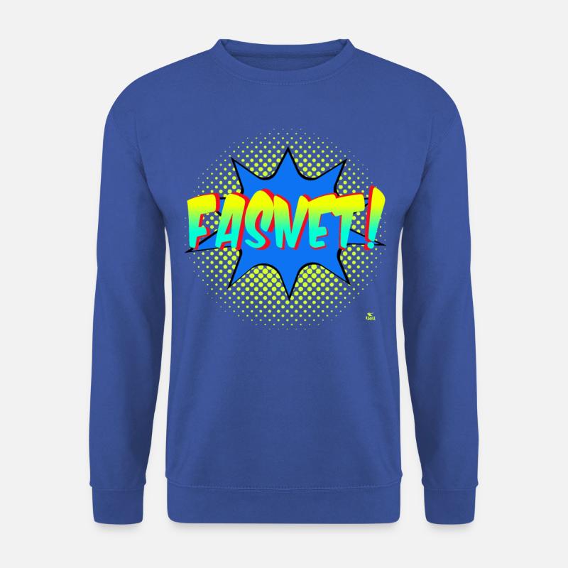 Carnaval! Comic Splash - Sweat-shirt Unisexe - bleu royal