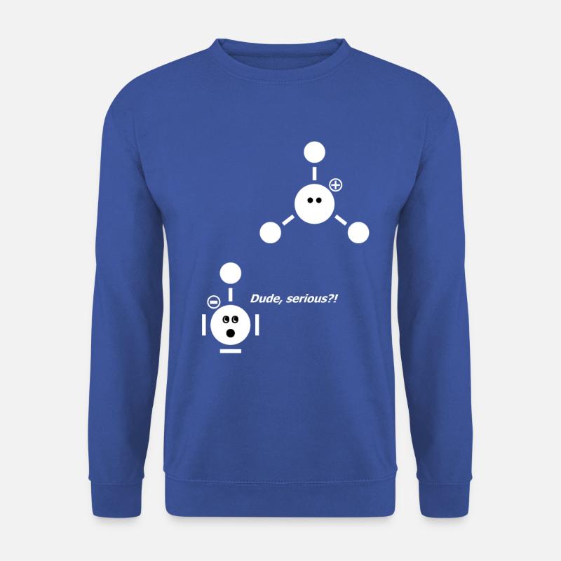 Nerd - Wissenschaft - Chemie - Säure - Wasser - 2 - Unisex Pullover - Royalblau