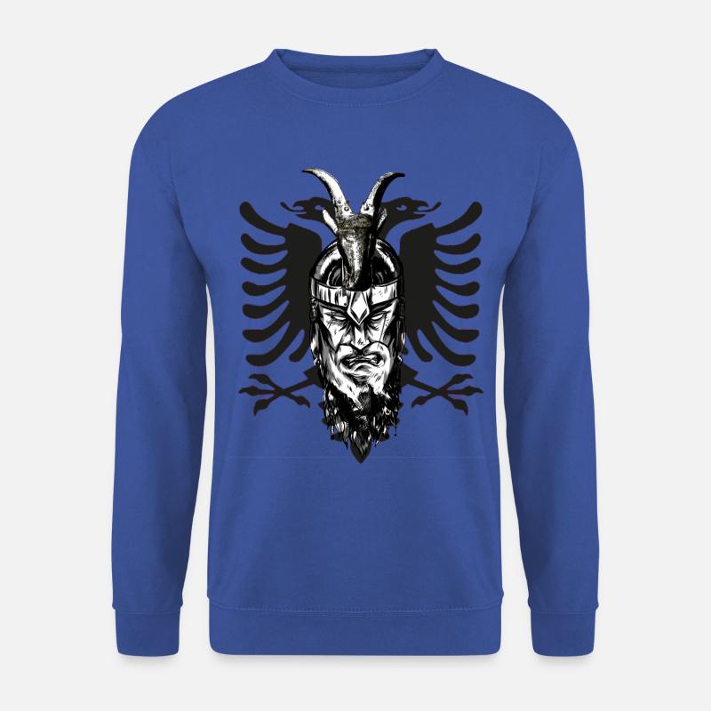 Skenderbeg Albanien Kosovo Geschenkidee - Unisex Pullover - Royalblau