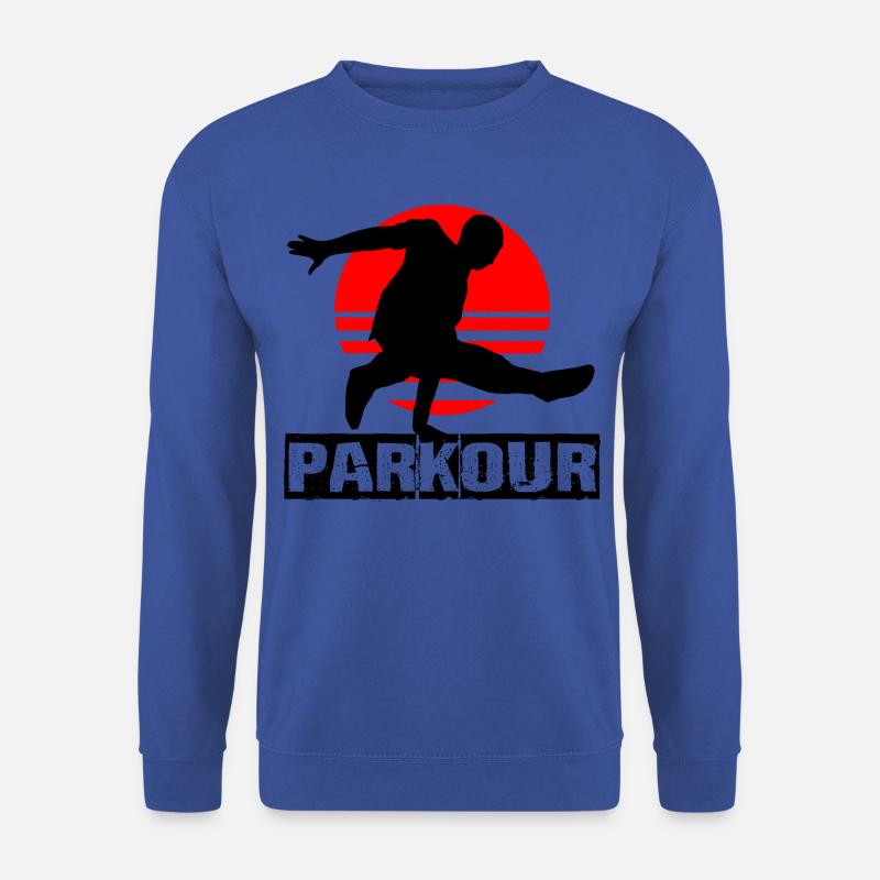 Parkour - Unisex Pullover - Royalblau