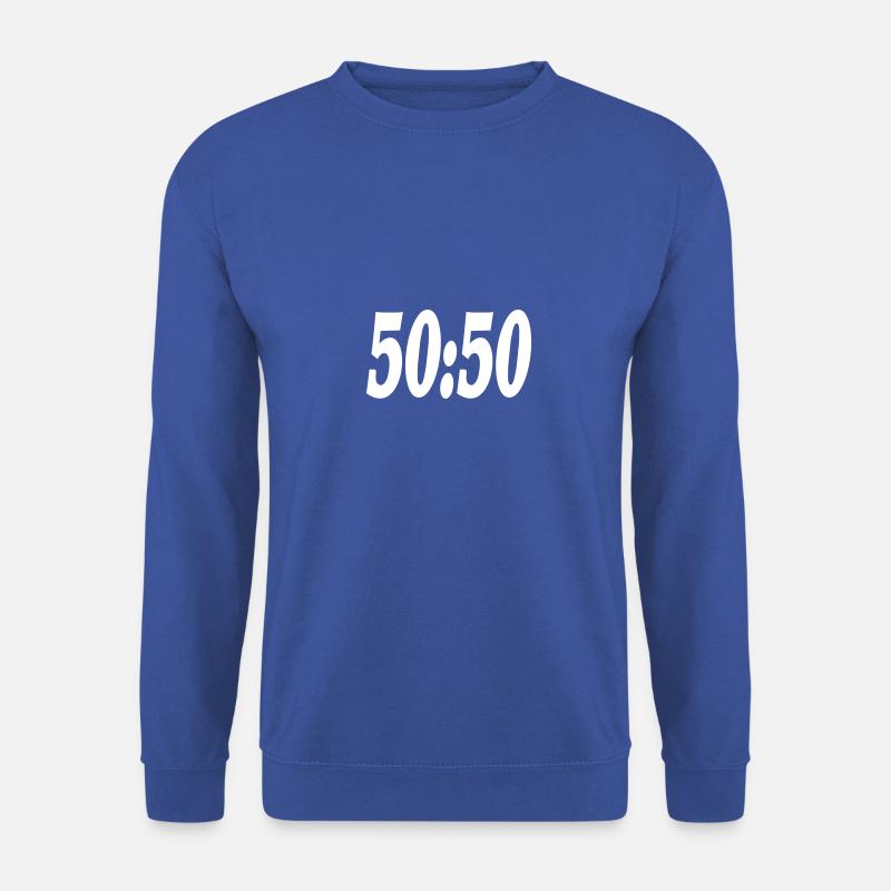50:50 - Unisex Pullover - Royalblau