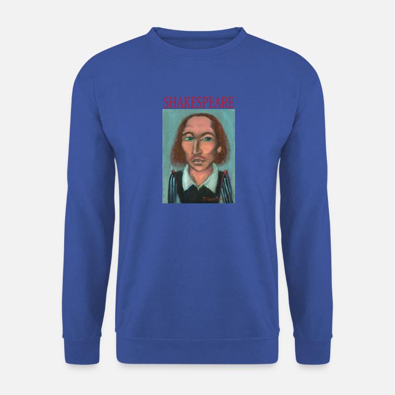 William Shakespeare - Unisex Pullover - Royalblau