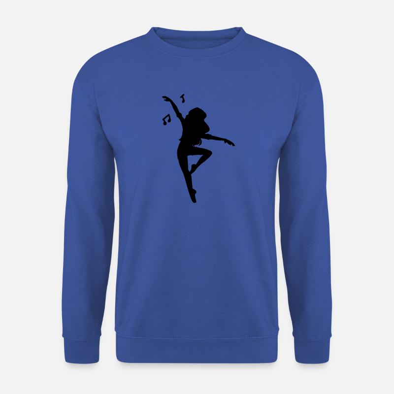 Silhouette women dance - Unisex Pullover - Royalblau