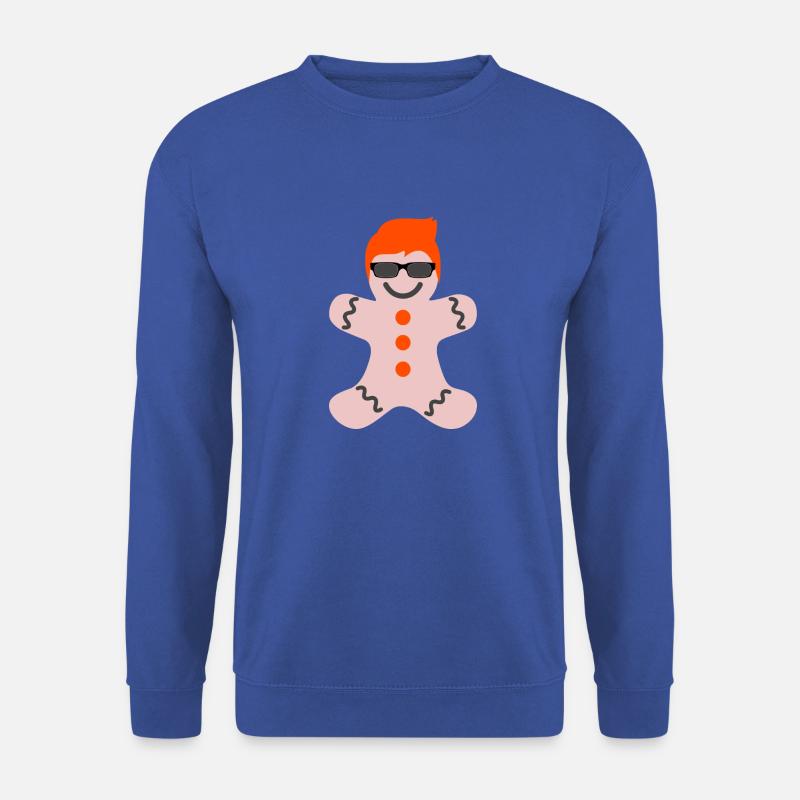 Ginger, Rothaarig, Weihnachten, Lustig - Unisex Pullover - Royalblau